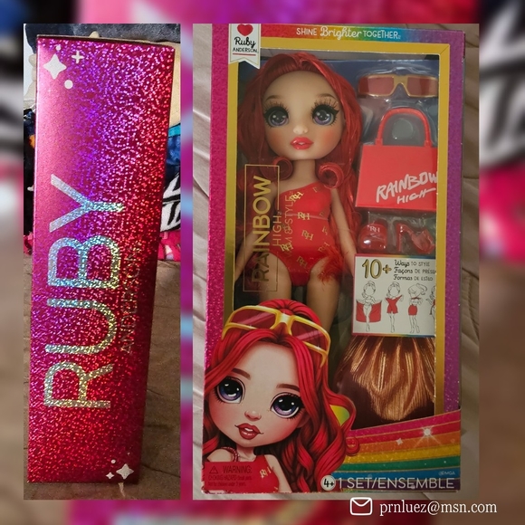 Rainbow High Ruby Anderson Swim & Style - Picture 3 of 9